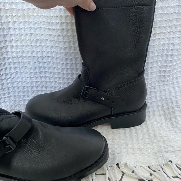 Women’s Genuine Leather Rag & Bone Moto Boots - Picture 2 of 4